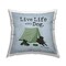 Camping with Dog Decorative Printed Throw Pillow Design by Dog Is Good, 18 x 7 x 18